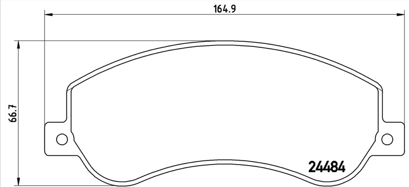 Brembo Brake Pad Set - P85115