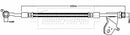 Borg & Beck Brake Hose  - BBH8578 fits HYUNDAI ix20 06/11