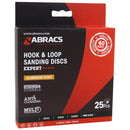 Van Line ABRACS Sanding Discs H&L 6 Holes 150mm P100 - WSD40N