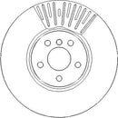 Disctech Brake Disc (Single) - Fits Alfa romeo, Mini - ABD3423 - Front Axle