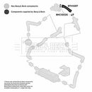 Borg & Beck Turbo Hose  - BTH1687 fits VAG Caddy 1.9D
