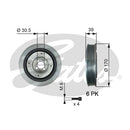 Gates DriveAlign Torsional Vibration Damper - TVD1013A