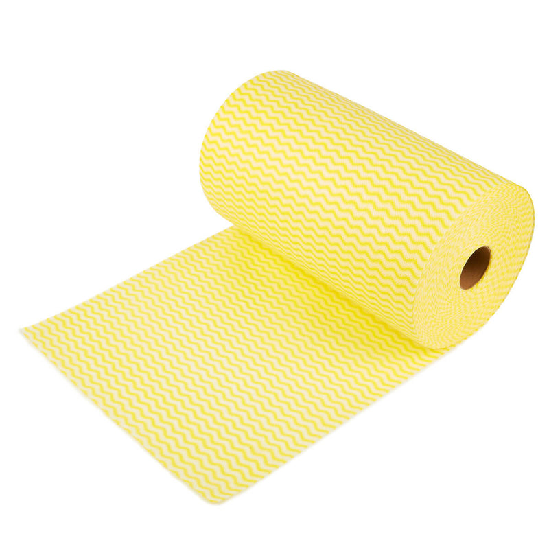 Nilco Non-Woven Cloths Roll Yellow - 100 Sheets - TETNCA007