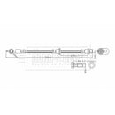 Borg & Beck Brake Hose  - BBH6863 fits Toyota Yaris 99-