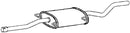 Klarius MZ578V - Box With Tail Pipe  - Fits Mercedes Vito 2.2CDi