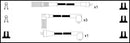 Lucas Ignition Lead Set - LUC4180