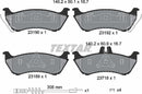 Textar Brake Pad Set - 2319002