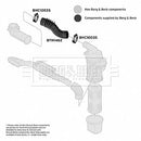 Borg & Beck Air Filter Hose  - BTH1462 fits Fiat Doblo 00- 1.9D