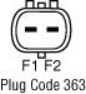 WAI Alternator - 13868N