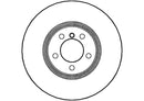 Disctech Brake Disc (Single) - Fits Land rover, Mercedes-benz - ABD2912 - Front Axle