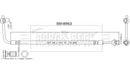 Borg & Beck Brake Hose - BBH8963