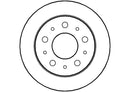Disctech Brake Disc (Single) - Fits Citroën - ABD2172 - Rear Axle