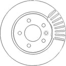 Disctech Brake Disc (Single) - Fits Ford, Vw - ABD3311 - Rear Axle