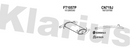Klarius FT1057P - Box With Centre Pipe  - Fits Fiat Ducato Multijet 2.3