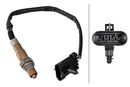 HELLA 6PA 358 221-321 Lambda Sensor - 4-pin connector