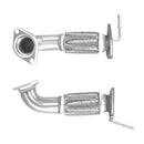 BM Cats Front Pipe - BM70636 with Fitting Kit - FK70636 fits Honda