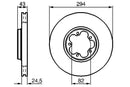 Bosch Brake Disc Pair Part No - 0986478303
