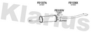 Klarius FE1337A - Box With Centre Pipe  - Fits Ford Transit Custom/Tourneo