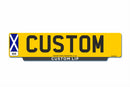 Standard Rear Lipped Eco Number Plate 520 X 127 Scotland