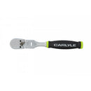 Carlyle Hand Tools 1/4 Drive Ratchet Comfort Grip Handle 160mm Long - CR1490FG