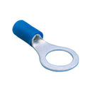 Wot-nots Wiring Connectors - Blue - Ring - 8mm - Pack of 4 - PWN107