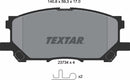 Lexus Toyota, Brake Pad Set - Textar 2373401