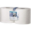 Tork 2 Ply Premium Heavy Duty Wiping Paper - White - 2 x 170m Combi Rolls - 130062
