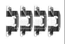 Borg & Beck Fitting Kit -  Pads  - BBK1245 fits Nissan Pathfinder 05-