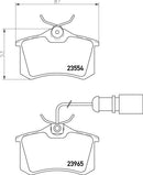 Mintex Brake Pad Set fits -Ford Seat VW MDB2118 (also fits other vehicles)