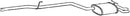 Klarius MZ454C - Box With Tail Pipe  - Fits Mercedes E300 3.0TDi