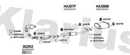 Klarius 302052 - Front Pipe For Cat  - Fits Honda CR-V 2.2i-CTDi