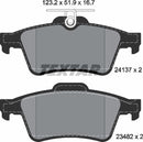 Citroën Ford Jaguar Mazda Renault Vauxhall Volvo, Brake Pad Set - Textar 2413701