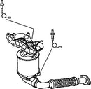 Klarius 322232 - Catalyst Type Approved Withpip  - Fits Ford Ka 1.6i