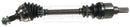 Borg & Beck Driveshaft - LH - BDS1597