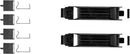 Mintex Brake Fitting Kit fits - Audi MBA0029 (also fits other vehicles)