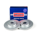 Borg & Beck Brake Disc Pair  - BBD4315 fits Audi,VW A3,Golf 02-