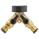 Draper Brass Double TAP Connector - 36228