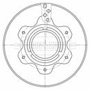 Borg & Beck Brake Disc - BBD32600