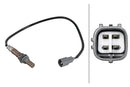 HELLA 6PA 358 221-621 Lambda Sensor - 4-pin connector