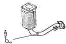 Klarius 322527 - Catalyst Type Approved Withpip  - Fits Peugeot 207 1.4i