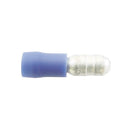 Wot-nots Wiring Connectors - Blue - Male Bullet - 5mm - Pack of 25 - PWN787