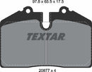 Textar Brake Pad Set - 2087708