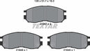 Textar Brake Pad Set - 2164701