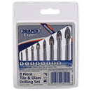 Draper Tile & Glass Drill Set - 8pcs - 48221