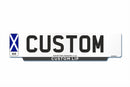 Standard Front Lipped Eco Number Plate 520 X 127 Scotland