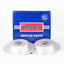 Borg & Beck Brake Disc Pair  - BBD5417 fits Kia Optima 1.7CRDi 03/12-