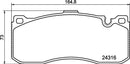 Mintex Brake Pad Set fits -BMW Mini MDB2974 (also fits other vehicles)
