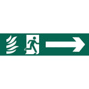 Draper Running MAN Arrow Right Sign - 73164