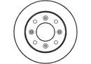 Disctech Brake Disc (Single) - Fits Citroën - ABD2937 - Front Axle