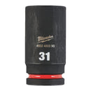 Milwaukee Hex socket ShW 3/4 deep 31mm-1pc - 4932480390